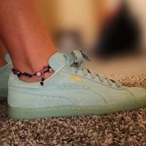Puma suede shoes
